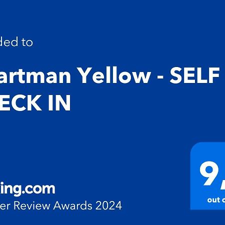Apartman Yellow - Self Check In 오시예크 외부 사진